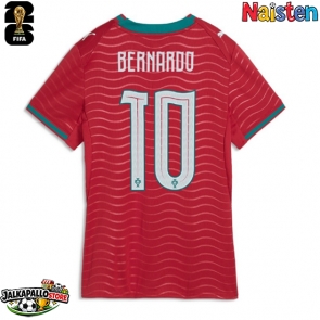 Portugali Bernardo Silva #10 Kotipaita Naisten MM-kisat 2026 Lyhythihainen